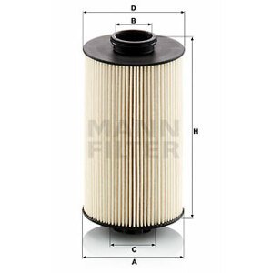 MANN-FILTER Palivový filter PU 10 019 Z