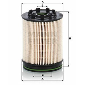 MANN-FILTER Palivový filter PU 10 023/1 Z KIT