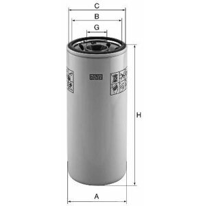 MANN-FILTER Olejový filter W11011