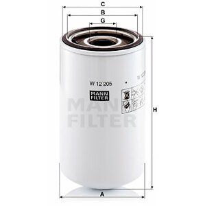 MANN-FILTER Olejový filter W12205