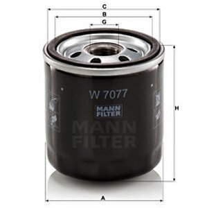 MANN-FILTER Olejový filter W 7077