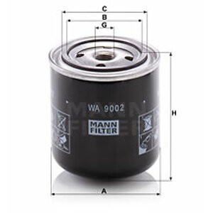 MANN-FILTER Filter chladiva WA 9002