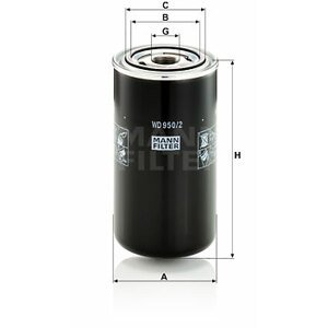 MANN-FILTER Hydraulický filter automatickej prevodovky WD9502