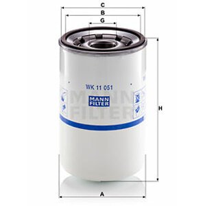 MANN-FILTER Palivový filter WK 11 051