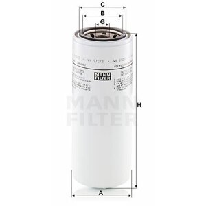 MANN-FILTER Palivový filter WK9702