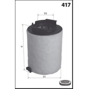 MECAFILTER Vzduchový filter EL9448