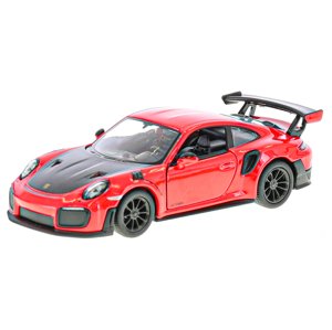 Auto Porsche 911 GT2 RS 1:36 kov na spätný chod - červené