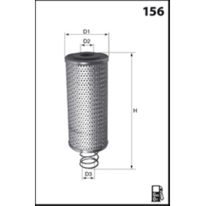 MISFAT Palivový filter F605