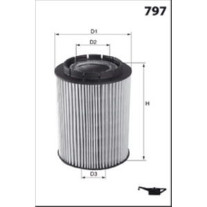 MISFAT Olejový filter L112
