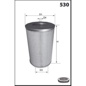 MISFAT Vzduchový filter R1060