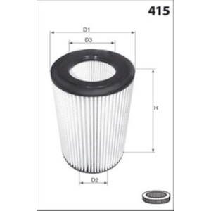 MISFAT Vzduchový filter R1162