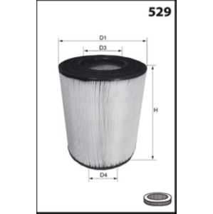 MISFAT Vzduchový filter R506