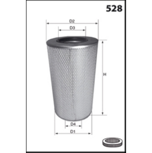 MISFAT Vzduchový filter R693