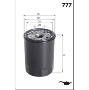 MISFAT Olejový filter Z126