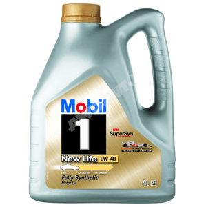 MOBIL Olej Mobil 1 New Life 0W-40 4L MNL0W404L