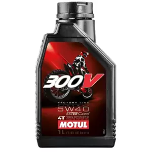 MOTUL Olej Motul 300V Factory Line Road Racing 4T 5W-40 1L 101339