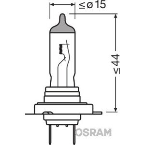 OSRAM Žiarovka pre hlavný svetlomet 62261SBP