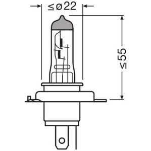 OSRAM Žiarovka pre hlavný svetlomet 64193CBN-HCB