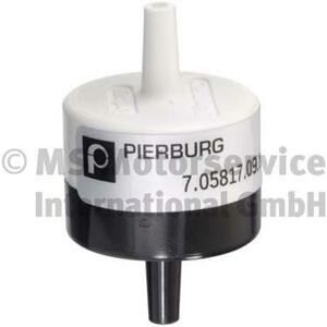 PIERBURG Prepínací ventil prepínacej klapky v sacom potrubí 705817090