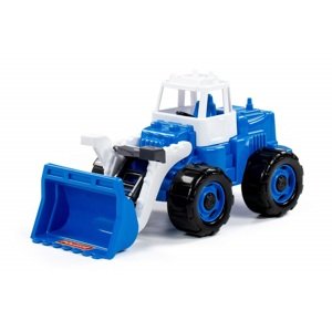Polesie Traktor nakladač 32 cm - modrý