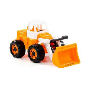 Polesie Traktor nakladač 32 cm - oranžový