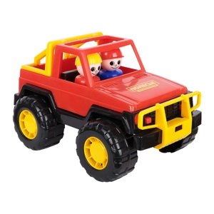 Polesie Auto Jeep Safari 24 cm - červené