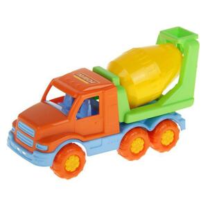 Domiešavač Gosha Truck 27 cm - žltá a oranžová