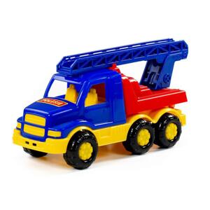 Hasičské auto Gosha Truck 26 cm - modro–červená