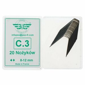 Prerezávací nôž C3 – hranatý rez 8-12mm - PSO