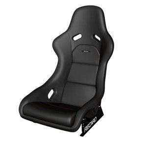 Športová sedačka Rennschalen (ABE) Kožená black