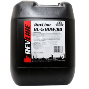 Olej Revline Gear Oil Multiseasonal GL-5 80W-90 LS 20L