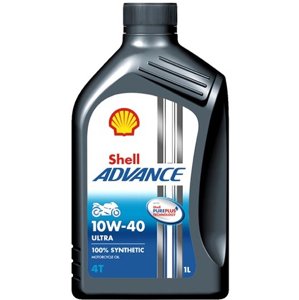 SHELL Olej Shell Advance Ultra 4T 10W-40 1L 550044447