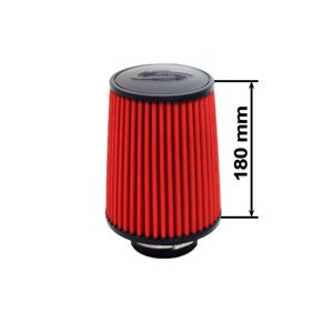 Vzduchový filter SIMOTA JAU-H02101-11 101mm červený