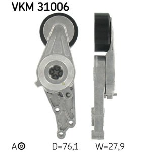 SKF Napínacia kladka rebrovaného klinového remeňa VKM31006