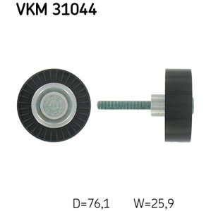 SKF Vratná/vodiaca kladka rebrovaného klinového remeňa VKM31044