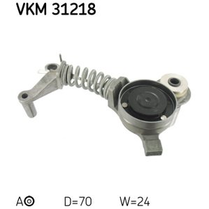 SKF Napínacia kladka rebrovaného klinového remeňa VKM31218