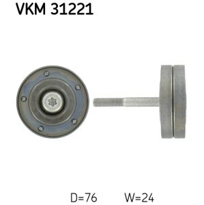 SKF Vratná/vodiaca kladka rebrovaného klinového remeňa VKM31221