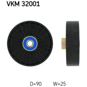 SKF Vratná/vodiaca kladka rebrovaného klinového remeňa VKM32001