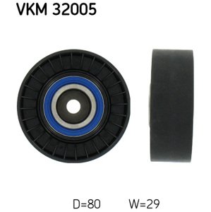SKF Vratná/vodiaca kladka rebrovaného klinového remeňa VKM32005