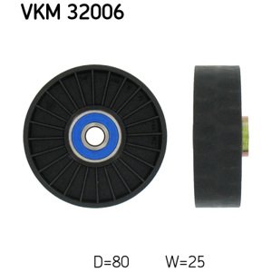 SKF Vratná/vodiaca kladka rebrovaného klinového remeňa VKM32006