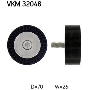SKF Vratná/vodiaca kladka rebrovaného klinového remeňa VKM32048