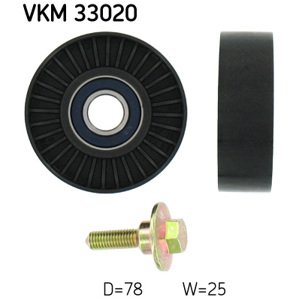 SKF Vratná/vodiaca kladka rebrovaného klinového remeňa VKM33020