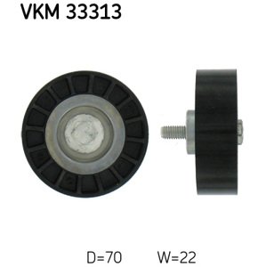 SKF Vratná/vodiaca kladka rebrovaného klinového remeňa VKM33313