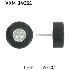 SKF Vratná/vodiaca kladka rebrovaného klinového remeňa VKM34051