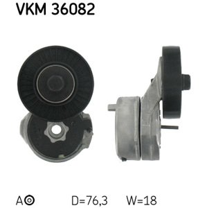 SKF Napínacia kladka rebrovaného klinového remeňa VKM36082