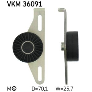 SKF Napínacia kladka rebrovaného klinového remeňa VKM36091