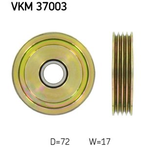 SKF Vratná/vodiaca kladka rebrovaného klinového remeňa VKM37003