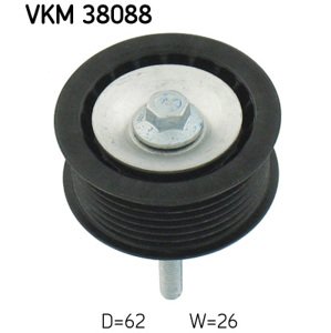 SKF Vratná/vodiaca kladka rebrovaného klinového remeňa VKM38088