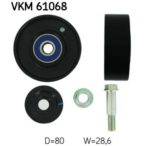 SKF Vratná/vodiaca kladka rebrovaného klinového remeňa VKM61068