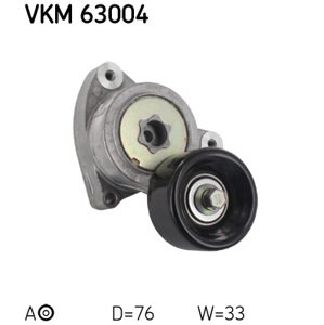 SKF Napínacia kladka rebrovaného klinového remeňa VKM63004